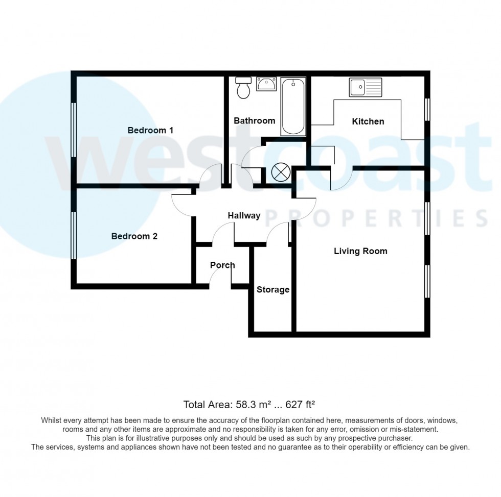 Floorplan for Patchway, Bristol, Gloucestershire