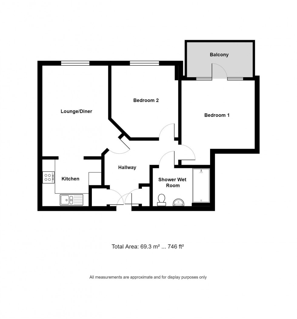 Floorplan for Patchway, Bristol, South Gloucestershire