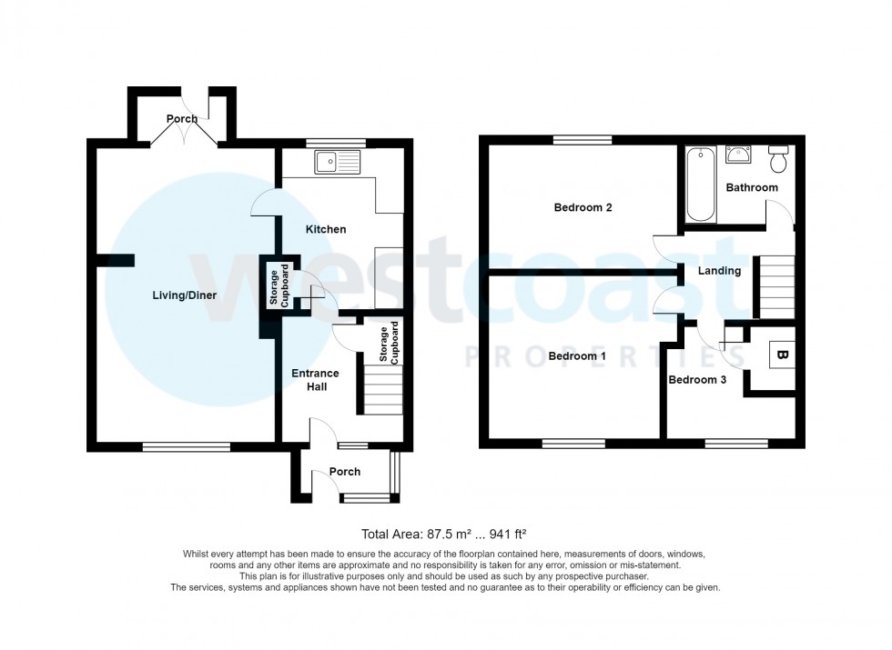 Floorplan for Patchway, Bristol, Gloucestershire